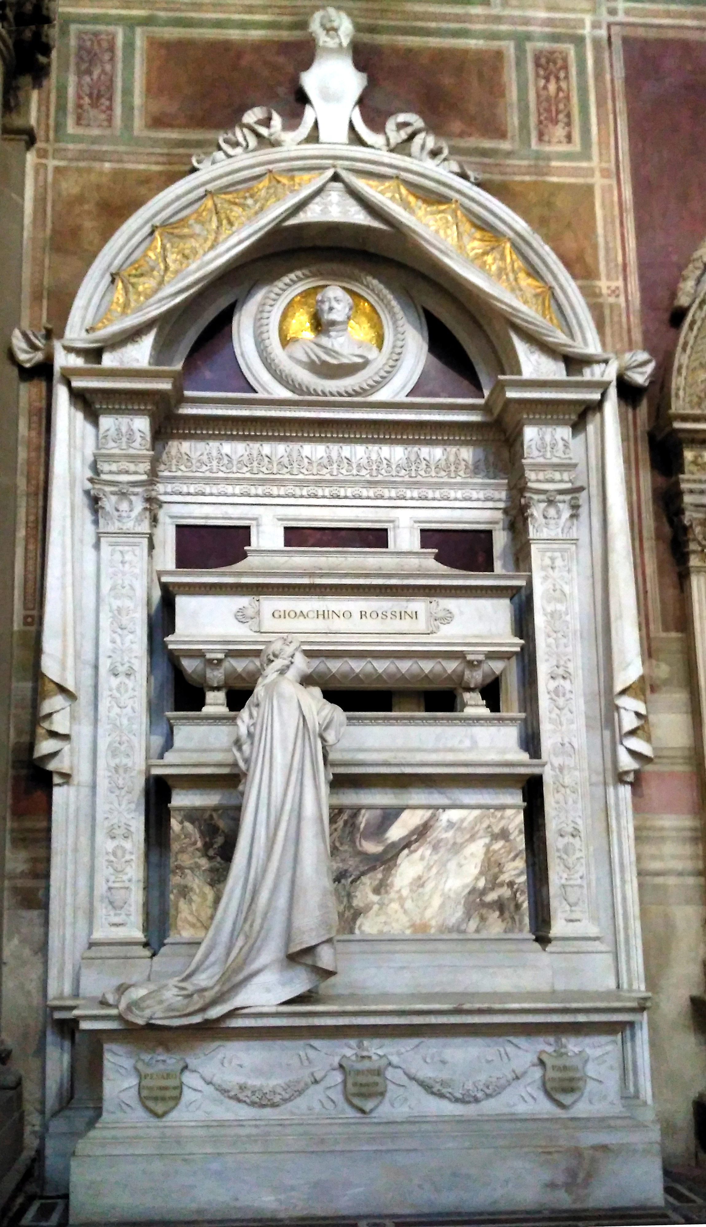 Basilica di Santa Croce, Firenze - Tomba di Gioacchino Rossini